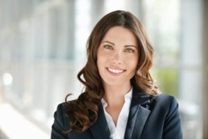 Bewerbungsfoto Hintergrund mit modernem Businessbezug