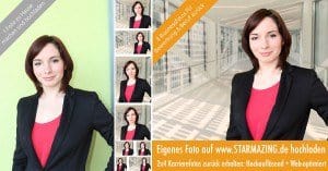 Modernes Bewerbungsfoto aufbereitet durch die original STARMAZING-Technik für mehr Aufmerksamkeit bei Kunden und Personalern im Bewerbungsverfahren.