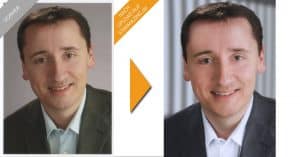 Modernes Bewerbungsfoto aufbereitet durch die original STARMAZING-Technik für mehr Aufmerksamkeit bei Kunden und Personalern im Bewerbungsverfahren.