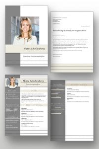 Komplett-Set: CV Lebenslauf Download: Die Bewerbungsvorlage „Full Attention“ überzeugt von Beginn an. Das moderne Design über 4 Seiten hinweg verleiht Ihnen einen eindrucksvollen ersten Eindruck, wobei Ihre Erfahrungen im Mittelpunkt stehen. Die Bewerbungsvorlage ist gut geeignet für Berufserfahrene, da der Lebenslauf mit einer zweiten Folgeseite zusätzlichen Platz für vorherige berufliche Stationen bietet. Lebenslauf, CV, Bewerbungsvorlage für die moderne Bewerbung als Download.