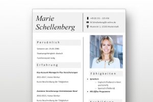 CV Lebenslaufvorlage als Download: Die „Success of Grey“ Bewerbungsvorlage bietet Ihnen ein schlichtes und elegantes Design. Ihre Erfahrungen und Expertise stehen eindeutig im Vordergrund. Die Vorlage eignet sich gut für Karriereeinsteiger. Verkaufen Sie sich von Anfang an richtig mit der „Success of Grey“ Bewerbungsvorlage. Das Design lenkt nicht von Ihren Erfahrungen und Ihrer Expertise ab. #CV #Lebenslauf #Bewerbung