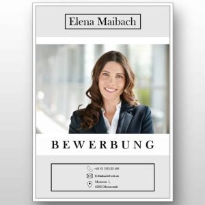 Durch den Business-Hintergrund präsentiert sich der Bewerber hier so eindrucksvoll wie bei einem realen Treffen. Beim Betrachter wird ein Qualitäts-Vermutungseffekt ausgelöst, der neugierig macht, mehr über den Bewerber zu erfahren. Bewerbungs-Profis nutzen diesen Effekt, um die Chancen zur Sichtung der Bewerbungsunterlagen bei Stellen mit hohem Wettbewerb zu steigern. Bewerbungsvorlage Deckblatt "Perfect Candidate Grey Edition". Dieser CV Lebenslauf hat 5 Seiten. Als Download sofort verfügbar. Lebenslauf, CV, Bewerbungsvorlage für die moderne Bewerbung als Download.