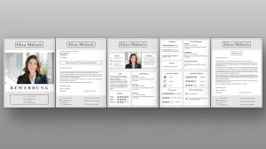 5 Seiten Premium-Bewerbungsvorlage. Der Business-Hintergrund auf dem Bewerbungsdeckblatt präsentiert den Bewerber so eindrucksvoll wie bei einem realen Business-Treffen. Das Anschreiben ist kompakt formuliert. Das CV Layout mit Icons erleichtert schnell einen kompetenten Überblick zu gewinnen. Das Motivationsschreiben zeigt eine gelungene Herleitung, warum sich ein Bewerber für genau dieses Unternehmen bewirbt. Bewerbungsvorlage: Lebenslauf, CV, Bewerbungsvorlage für die moderne Bewerbung als Download.