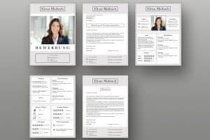 5 Seiten Premium-Bewerbungsvorlage. Der Business-Hintergrund auf dem Bewerbungsdeckblatt präsentiert den Bewerber so eindrucksvoll wie bei einem realen Business-Treffen. Das Anschreiben ist kompakt formuliert. Das CV Layout mit Icons erleichtert schnell einen kompetenten Überblick zu gewinnen. Das Motivationsschreiben zeigt eine gelungene Herleitung, warum sich ein Bewerber für genau dieses Unternehmen bewirbt. Lebenslauf, CV, Bewerbungsvorlage für die moderne Bewerbung als Download.