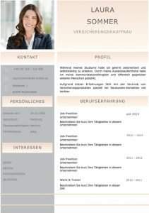 Diese Bewerbungsvorlage ist modern strukturiert und signalisiert: Wer sich so präsentiert, verkauft auch sein künftiges Unternehmen erstklassig. Dieses CV Lebenslauf Layout ist optimiert für quadratische Bewerbungsfotos. 3x4 Seiten als Download für Word und Pages. Lebenslauf, CV, Bewerbungsvorlage für die moderne Bewerbung als Download.