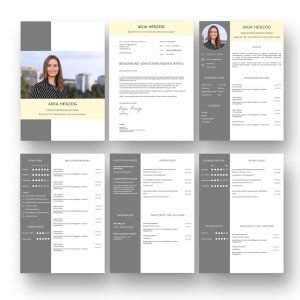 CV Lebenslaufvorlage für viel Berufserfahrung. Highlights: + 6 Seiten + unterstützt Europäischen Referenzrahmen für Sprachen (GER) + STARMAZING®-Easy-Edit-Architektur (spart viel Zeit beim Bearbeiten mit Word) + Eindrucksvolle Farben optimiert für Export als PDF und für Ausdrucke + Als deutsche Bewerbungsvorlage, EU und Schweizer Lebenslauf einsetzbar. Download für Windows Word und MacOS Pages.