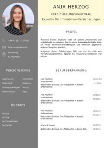 CV Lebenslaufvorlage für viel Berufserfahrung. Highlights: + 6 Seiten + unterstützt Europäischen Referenzrahmen für Sprachen (GER) + STARMAZING®-Easy-Edit-Architektur (spart viel Zeit beim Bearbeiten mit Word) + Eindrucksvolle Farben optimiert für Export als PDF und für Ausdrucke + Als deutsche Bewerbungsvorlage, EU und Schweizer Lebenslauf einsetzbar. Download für Windows Word und MacOS Pages.