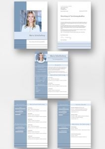 Komplett-Set: CV Lebenslauf Download: Die Bewerbungsvorlage „Full Attention“ überzeugt von Beginn an. Das moderne Design über 5 Seiten hinweg verleiht Ihnen einen eindrucksvollen ersten Eindruck, wobei Ihre Erfahrungen im Mittelpunkt stehen. Die Bewerbungsvorlage ist gut geeignet für Berufserfahrene, da der Lebenslauf mit einer zweiten Folgeseite zusätzlichen Platz für vorherige berufliche Stationen bietet. Lebenslauf, CV, Bewerbungsvorlage für die moderne Bewerbung als Download