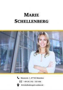 CV Bewerbungsvorlage mit Icons und Profil im Lebenslauf als Download: Die Bewerbungsvorlage „Attention Express“ vermittelt mit wenigen Worten alle relevanten Kenntnisse und Erfahrungen. Die grafischen Icons erleichtern Personalern die Sichtung und beschleunigen so die Inhaltsvermittlung. Lebenslauf, CV, Bewerbungsvorlage für die moderne Bewerbung als Download für Word und Pages mit 2 Deckblatt-Varianten.