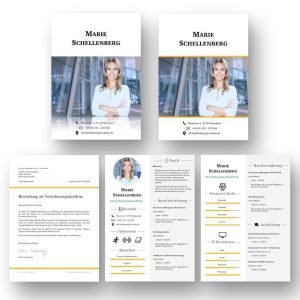 CV Bewerbungsvorlage mit Icons und Profil im Lebenslauf als Download: Die Bewerbungsvorlage „Attention Express“ vermittelt mit wenigen Worten alle relevanten Kenntnisse und Erfahrungen. Die grafischen Icons erleichtern Personalern die Sichtung und beschleunigen so die Inhaltsvermittlung. Lebenslauf, CV, Bewerbungsvorlage für die moderne Bewerbung als Download für Word und Pages mit 2 Deckblatt-Varianten.