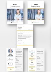 CV Bewerbungsvorlage mit Icons und Profil im Lebenslauf als Download: Die Bewerbungsvorlage „Attention Express“ vermittelt mit wenigen Worten alle relevanten Kenntnisse und Erfahrungen. Die grafischen Icons erleichtern Personalern die Sichtung und beschleunigen so die Inhaltsvermittlung. Lebenslauf, CV, Bewerbungsvorlage für die moderne Bewerbung als Download für Word und Pages mit 2 Deckblatt-Varianten.