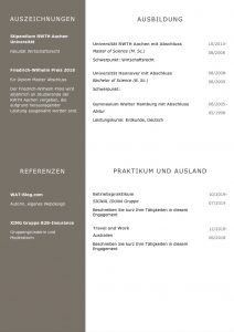 CV Lebenslaufvorlage für viel Berufserfahrung. Highlights: + 6 Seiten + unterstützt Europäischen Referenzrahmen für Sprachen (GER) + STARMAZING®-Easy-Edit-Architektur (spart viel Zeit beim Bearbeiten mit Word) + Eindrucksvolle Farben optimiert für Export als PDF und für Ausdrucke + Als deutsche Bewerbungsvorlage, EU und Schweizer Lebenslauf einsetzbar. Download für Windows Word und MacOS Pages.