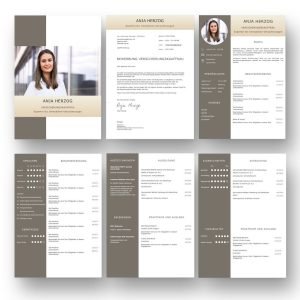 CV Lebenslaufvorlage für viel Berufserfahrung. Highlights: + 6 Seiten + unterstützt Europäischen Referenzrahmen für Sprachen (GER) + STARMAZING®-Easy-Edit-Architektur (spart viel Zeit beim Bearbeiten mit Word) + Eindrucksvolle Farben optimiert für Export als PDF und für Ausdrucke + Als deutsche Bewerbungsvorlage, EU und Schweizer Lebenslauf einsetzbar. Download für Windows Word und MacOS Pages.