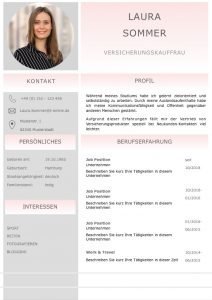Gelungenes Bewerbungs-Design: Diese Bewerbungsvorlage ist modern strukturiert und signalisiert: Wer sich so präsentiert, verkauft auch sein künftiges Unternehmen erstklassig. Das sehen Personaler sofort. 5 Seiten als Download für Word und Pages. Enthält ein Deckblatt, Bewerbungsanschreiben, Lebenslauf mit Profil, CV Folgeseite, Ausbildung + weitere Erfahrung. Optimiert für Ausdruck und PDF-Export.