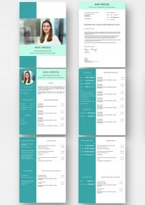 CV in Modern Mint: Ideal für Bewerbungen bei Umwelt verbundenen Unternehmen. Eine Lebenslaufvorlage für viel Berufserfahrung. Highlights: + 6 Seiten + unterstützt Europäischen Referenzrahmen für Sprachen (GER) + STARMAZING®-Easy-Edit-Architektur (spart viel Zeit beim Bearbeiten mit Word) + Eindrucksvolle Farben optimiert für Export als PDF und für Ausdrucke + Als deutsche Bewerbungsvorlage, EU und Schweizer Lebenslauf einsetzbar. Download für Windows Word und MacOS Pages.