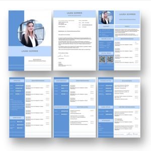 Die perfekte Bewerbung von heute: Hier wurde alles richtig gemacht: Die Farbwahl modern getroffen: Strahlt Vitalität aus. Die runden Bewerbungsfotos sind ein echter Hingucker. Mit Lebenslauf Kurzprofil und grafischer Darstellung der Bewerber Charaktereigenschaften. Personaler können über den QR Code direkt das XING und Linked in Profil aufrufen. Diese Bewerbungsvorlage jetzt downloaden und mit eigenen Angaben ausfüllen (PC, MAC):