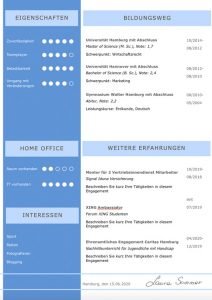 Modern und hochwertig bewerben. Perfekte Bewerbungsvorlage mit Kurzprofil und zusätzlichen Social Media QR Codes für besten Eindruck auf Personaler. Funktioniert mit PC, MAC und speichert alles als PDF zum Versand als E-Mail Bewerbung oder ausgedruckt: Jetzt hier downloaden.