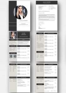 Diese Bewerbungsvorlage ist modern strukturiert und signalisiert: Wer sich so präsentiert, verkauft auch sein künftiges Unternehmen erstklassig. Das sehen Personaler sofort. 4 Seiten als Download für Word und Pages. Enthält ein Deckblatt, Bewerbungsanschreiben, Lebenslauf mit Profil, CV Folgeseite, Ausbildung + weitere Erfahrung. Optimiert für Ausdruck und PDF-Export.