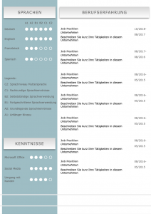 Perfekte und moderne Design Bewerbungsvorlage von STARMAZING: Seite 1: Bewerbungsdeckblatt Seite 2: Bewerbungsanschreiben Seite 3: CV Lebenslauf mit Profil Seite 4: CV Lebenslauf Folgeseite Seite 5: Flexible Zusatzseite / Weiterbildung Seite 6: Bildungsweg Seite 7: CV Kompakt Seite Homeoffice Möglichkeit, Reisebereitschaft, Persönlichkeitsdarstellung, Kenntnisse und zeitliche Verfügbarkeit werden eindrucksvoll grafisch präsentiert. Mit Social Media QR Codes. Alle Schriften ohne Installation dabei. Download: www.STARMAZING.de/bewerber-shop