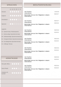 Perfekte und moderne Design Bewerbungsvorlage von STARMAZING: Seite 1: Bewerbungsdeckblatt Seite 2: Bewerbungsanschreiben Seite 3: CV Lebenslauf mit Profil Seite 4: CV Lebenslauf Folgeseite Seite 5: Flexible Zusatzseite / Weiterbildung Seite 6: Bildungsweg Seite 7: CV Kompakt Seite Homeoffice Möglichkeit, Reisebereitschaft, Persönlichkeitsdarstellung, Kenntnisse und zeitliche Verfügbarkeit werden eindrucksvoll grafisch präsentiert. Mit Social Media QR Codes. Alle Schriften ohne Installation dabei. Download: www.STARMAZING.de/bewerber-shop