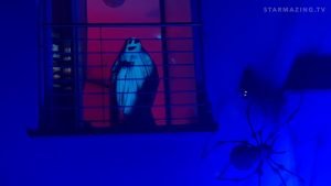 Halloween in Rheydt: Großer Kindergrusel in Mönchengladbach im Kurfürstenwinkel. Ebenfalls neu ein echter Geist, der frei im Raum stand und so einiges zu erzählen hatte inklusive einem Geisterständchen.