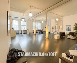 Offener, heller Loft-Raum mit Kombinutzung für Büro und Wohnen