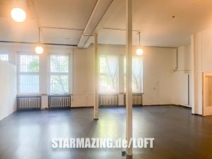 Offener, heller Loft-Raum mit Kombinutzung für Büro und Wohnen