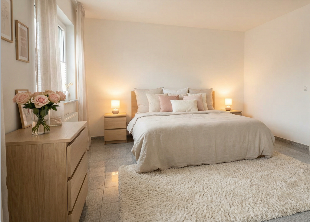 Masterbedroom im Luxus-Penthouse Mönchengladbach Masterbedroom eines Luxus-Penthouses in Mönchengladbach