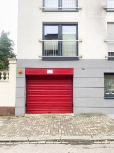 Einfahrt zur Tiefgarage Lützowstraße 1a in Mönchengladbach