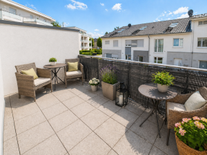 Balkon mit Sitzbereich und Ausblick in ruhiger Lage Mönchengladbach Rheydt Wohnung