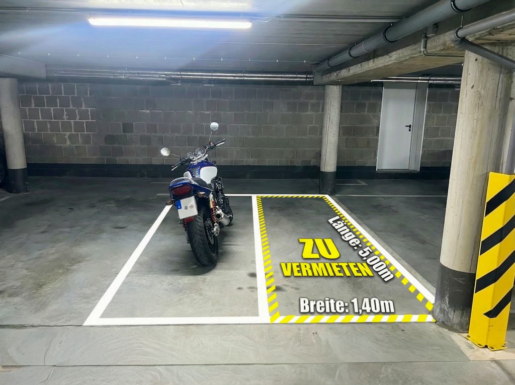 Motorrad Stellplatz Koenigstr Moenchengladbach
